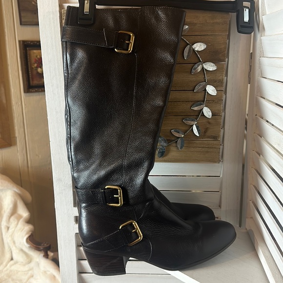 Isola Shoes - Isola Heeled Boots Dark Brown